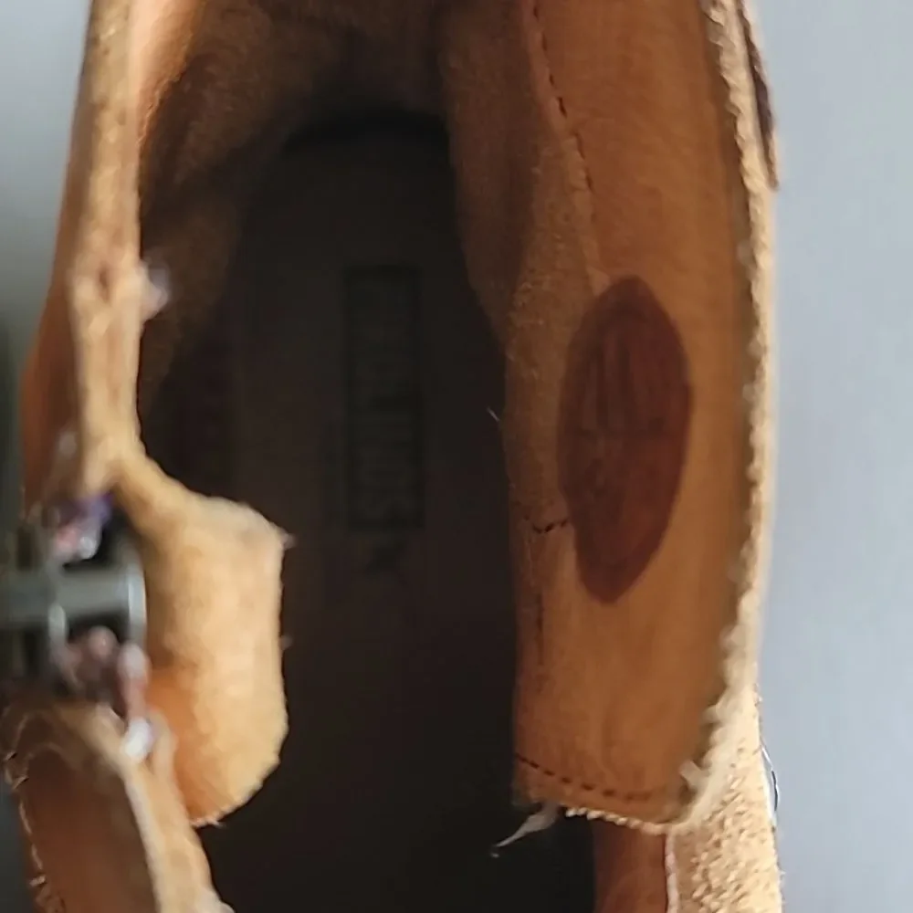 Pikolinos Zaragoza Tassel Brandy Cognac Booties Size 41